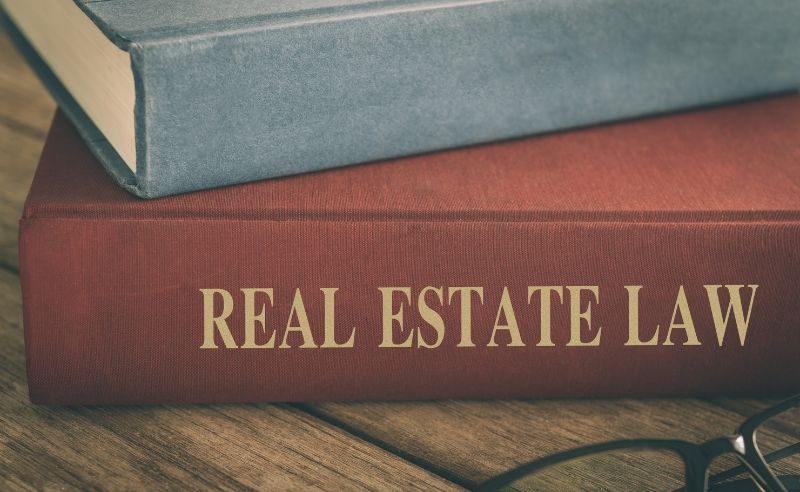 color brown real estate law book